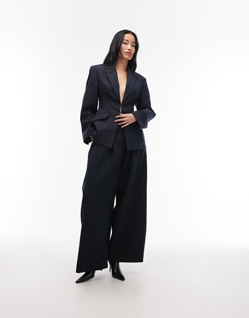 Костюм DESIGN BLAZER navy pinstripe